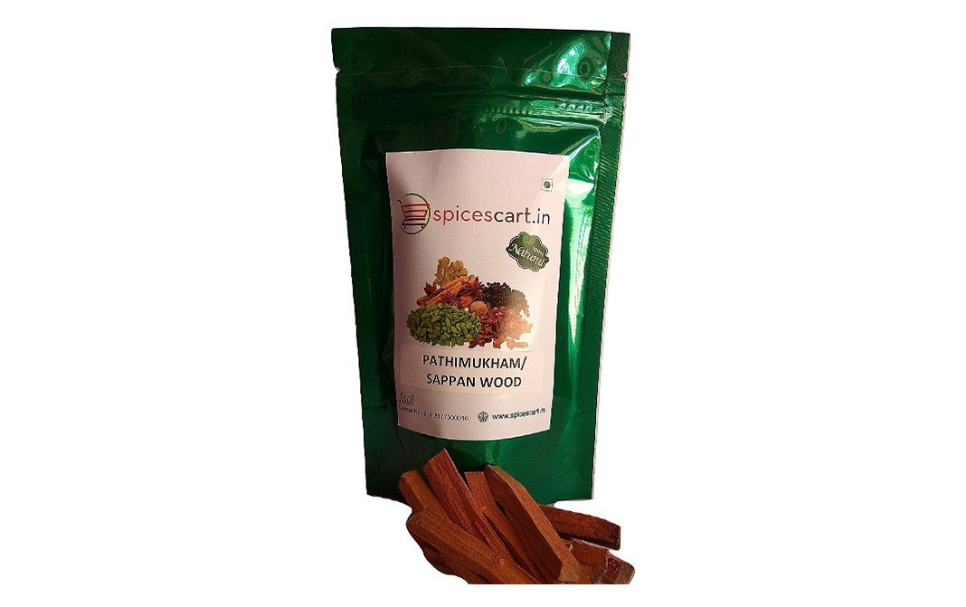 Spicescart.in Pathimukhan/Sappan Wood    Pack  100 grams